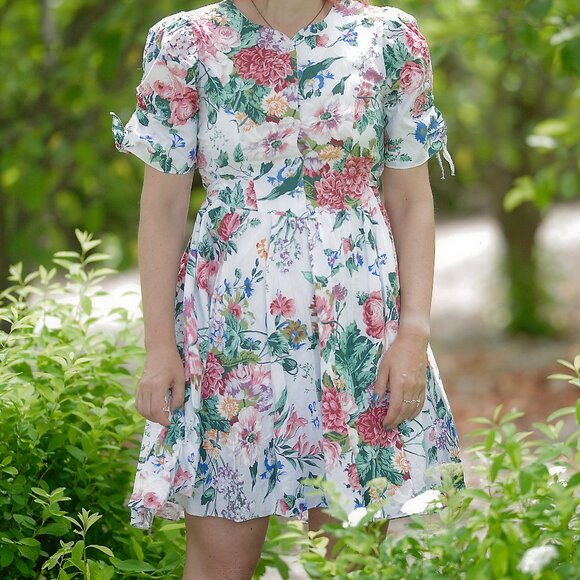 Vintage Dresses & Skirts - Vintage floral Dress